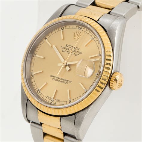 rolex oyster yellow 36|Rolex 36mm oyster perpetual datejust.